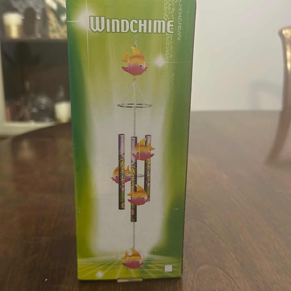 Wind Chime- Light house and seagull. New in box.